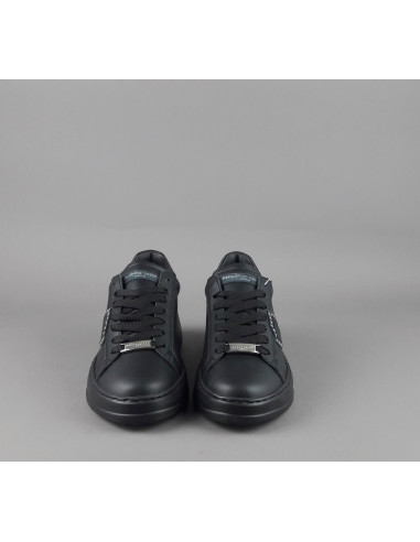 Philippe Model /// Sneakers Donna New Temple Pelle Nero Prezzo 340,00