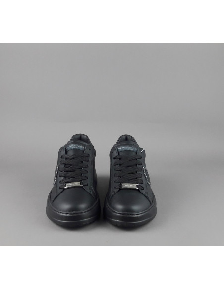 Philippe Model /// Sneakers Donna New Temple Pelle Nero Prezzo 340,00