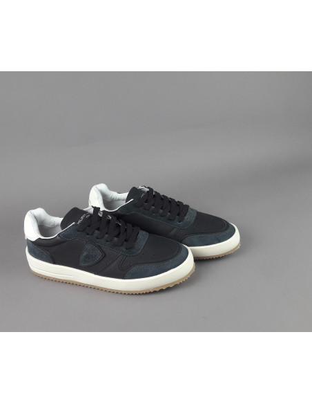 Philippe Model /// Sneakers Uomo Nice Pelle Nero Prezzo 280,00
