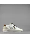 4B12 /// Sneakers Kyle Donna Pelle Bianco Spoiler Animalier Prezzo 229,00