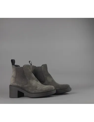 Frau /// Tronchetto Donna Camoscio Torba Elastici Laterali Prezzo 139,00