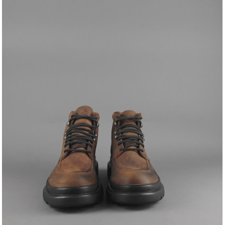 Frau /// Polacchino Uomo Pelle Ingrassata Marrone Prezzo 177,00