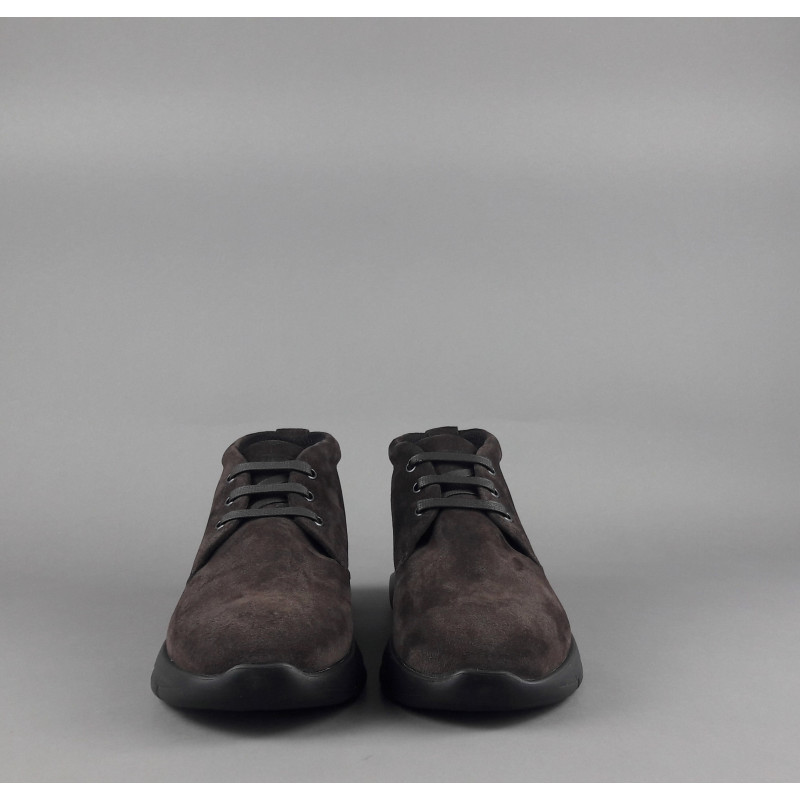 Frau /// Sneakers Uomo Camoscio Marrone Scuro Prezzo 129,00