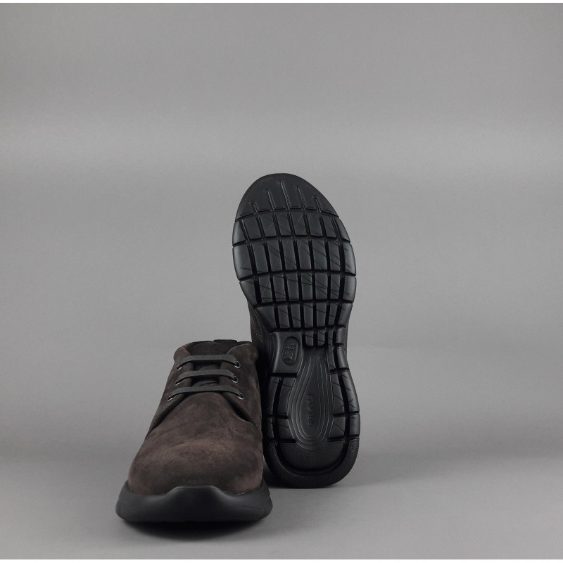 Frau /// Sneakers Uomo Camoscio Marrone Scuro Prezzo 129,00