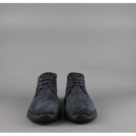 Frau /// Sneakers Uomo Camoscio Blu Scuro Prezzo 129,00