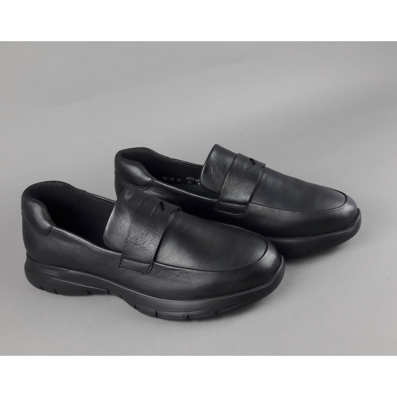 Frau /// Mocassino Uomo Pelle Nero Prezzo 135,00