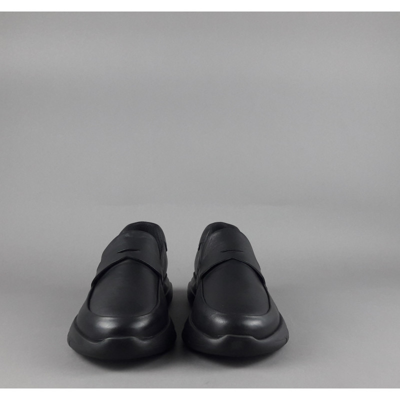 Frau /// Mocassino Uomo Pelle Nero Prezzo 135,00