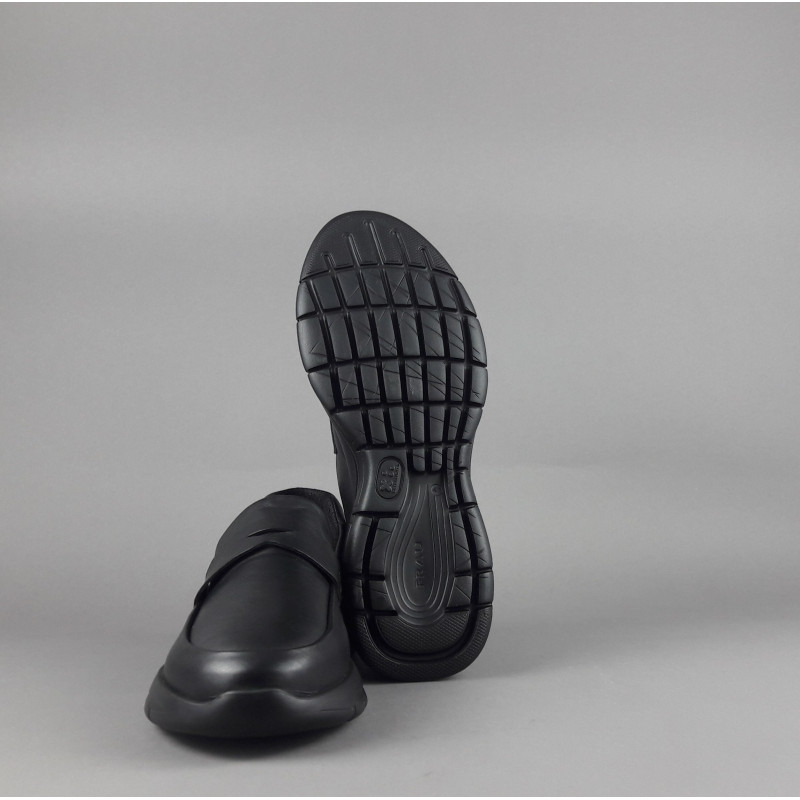 Frau /// Mocassino Uomo Pelle Nero Prezzo 135,00