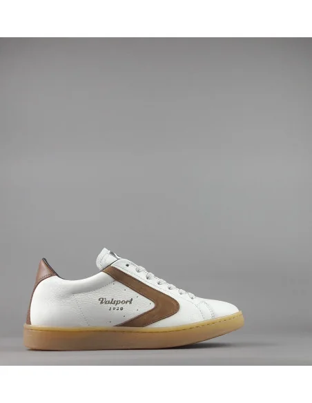 Valsport /// Sneakers Uomo Tournament Pelle Bianco Opaco Prezzo 219,00