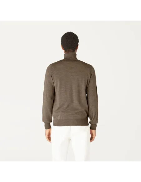 K-Way /// Maglia Collo Alto Uomo Henry Merino Lana Talpa Prezzo 140,00