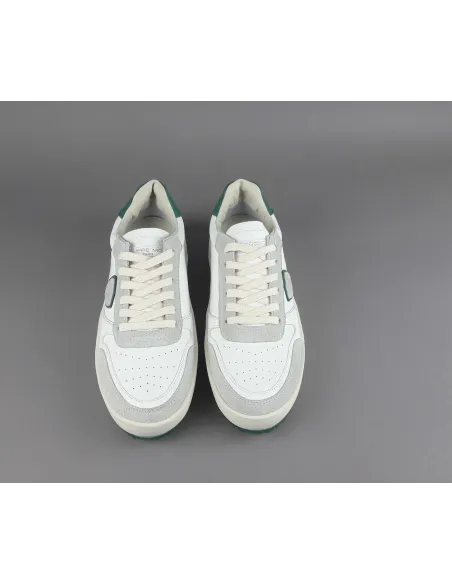 Philippe Model /// Sneakers Uomo Nice Pelle Bianco Prezzo 280,00