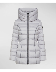 Peuterey /// Piumino Donna Esdra Tessuto Nylon Grigio Chiaro Prezzo 500,00