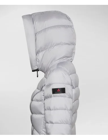 Peuterey /// Piumino Donna Esdra Tessuto Nylon Grigio Chiaro Prezzo 500,00