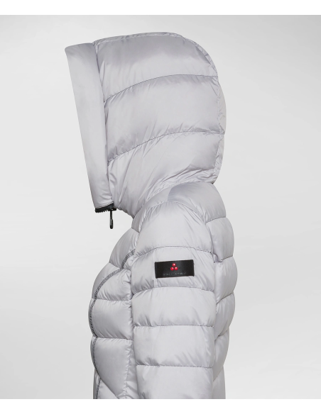 Peuterey /// Piumino Donna Esdra Tessuto Nylon Grigio Chiaro Prezzo 500,00