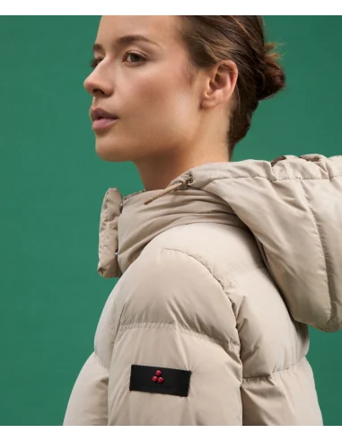 Peuterey /// Piumino Donna Unix Tessuto Nylon Sabbia Prezzo 660,00