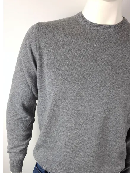 Filippo De Laurentiis /// Maglia Uomo Lana E Cashmere Grigio Chiaro Prezzo 162,00