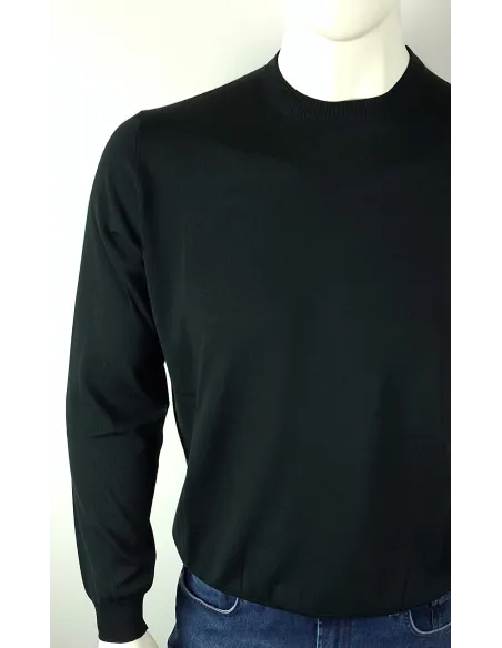 Filippo De Laurentiis /// Maglia Uomo Lana Merino Verde Scuro Prezzo 190,00