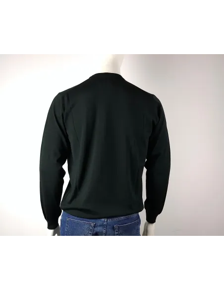 Filippo De Laurentiis /// Maglia Uomo Lana Merino Verde Scuro Prezzo 190,00