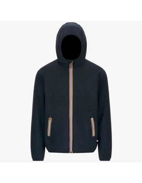 K-Way /// Giacca Felpa Uomo Jack Sherpa Polar Double Blu Scuro Prezzo 165,00