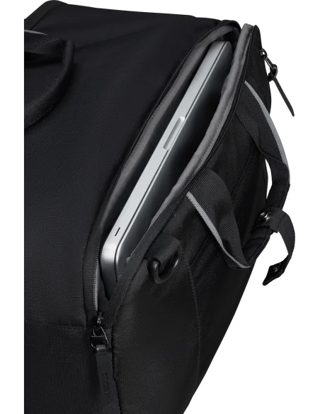 American Tourister /// Borsa Zaino Nylon Nero Prezzo 50,00