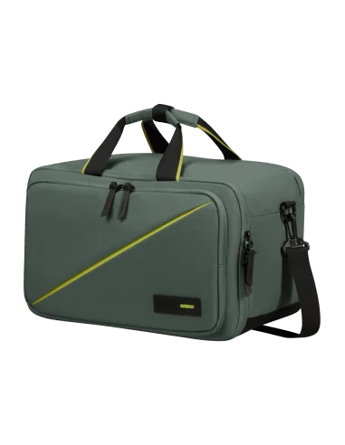 American Tourister /// Borsa Zaino Nylon Verde Militare Prezzo 50,00