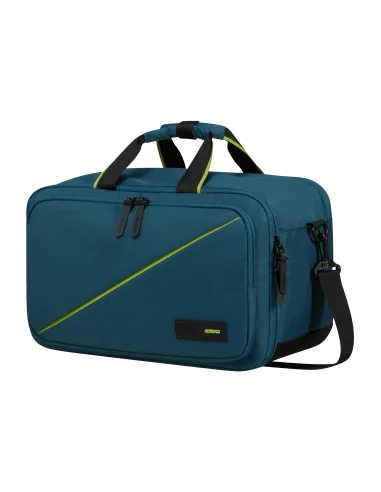 American Tourister /// Borsa Zaino Nylon Blu Petrolio Prezzo 50,00