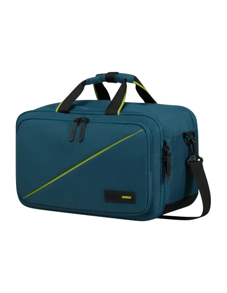 American Tourister /// Borsa Zaino Nylon Blu Petrolio Prezzo 50,00