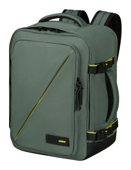 American Tourister /// Zaino S/M Nylon Verde Militare Prezzo 55,00