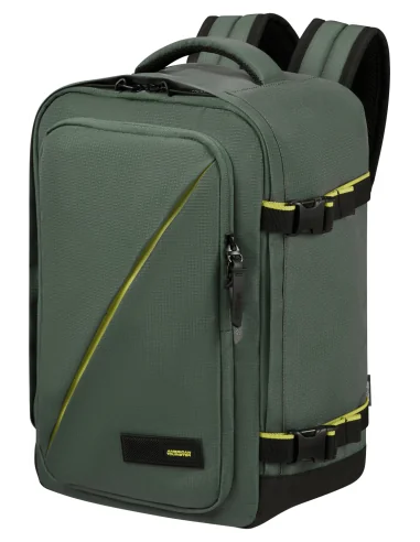 American Tourister /// Zaino S Nylon Verde Militare Prezzo 50,00