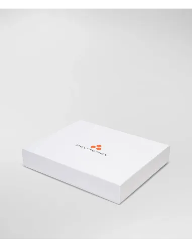 Peuterey /// Sciarpa Cappello Kit Unisex Misto Lana Grigio Scuro Prezzo 119,00