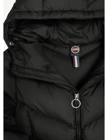 Colmar /// Piumino Donna Lungo Nylon Riciclato Nero Prezzo 450,00