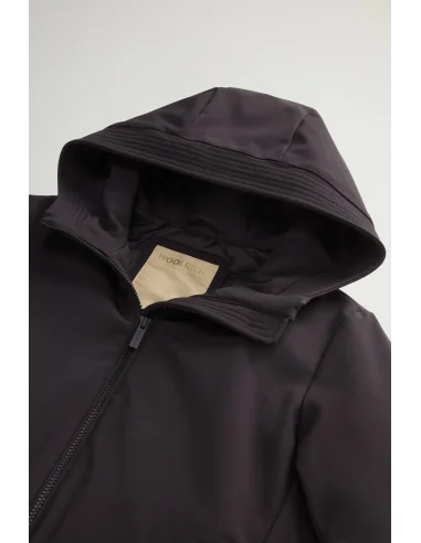 Woolrich /// Firth Parka Corto Donna Softshell Nero Prezzo 490,00