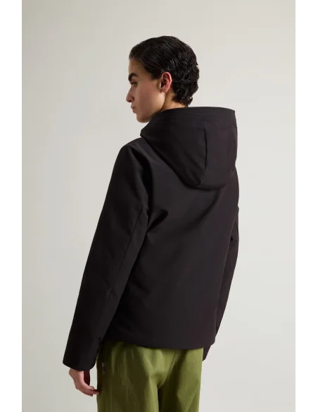 Woolrich /// Firth Parka Corto Donna Softshell Nero Prezzo 490,00