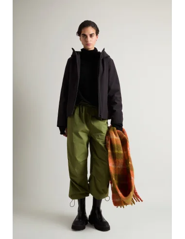 Woolrich /// Firth Parka Corto Donna Softshell Nero Prezzo 490,00