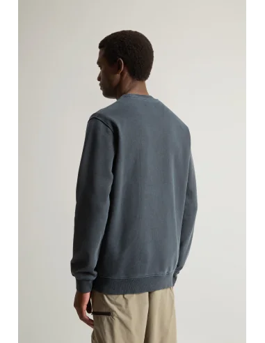 Woolrich /// Felpa Tinto Capo Uomo Blu Prezzo 180,00