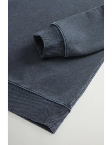 Woolrich /// Felpa Tinto Capo Uomo Blu Prezzo 180,00