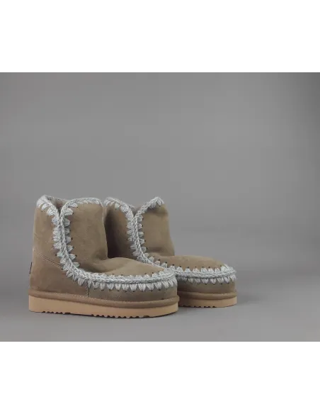 Mou /// Eskimo 18 Donna Montone Double-Face Talpa Scuro Prezzo 209,00