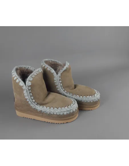 Mou /// Eskimo 18 Donna Montone Double-Face Talpa Scuro Prezzo 209,00
