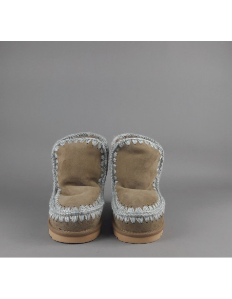 Mou /// Eskimo 18 Donna Montone Double-Face Talpa Scuro Prezzo 209,00