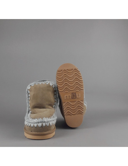 Mou /// Eskimo 18 Donna Montone Double-Face Talpa Scuro Prezzo 209,00