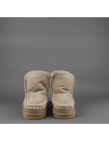 Mou /// Eskimo 18 Donna Montone Double-Face Carne Logo Glitter Prezzo 219,00