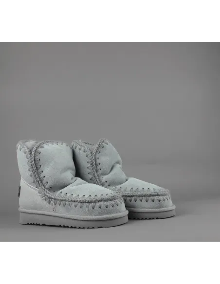 Mou /// Eskimo 18 Donna Montone Double-Face Polvere Logo Glitter Prezzo 219,00