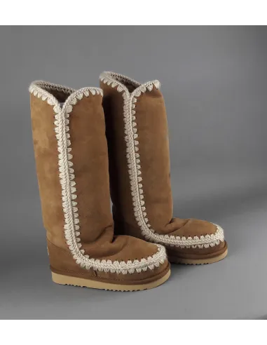 Mou /// Eskimo 40 Donna Montone Double-Face Marrone Chiaro Prezzo 329,00