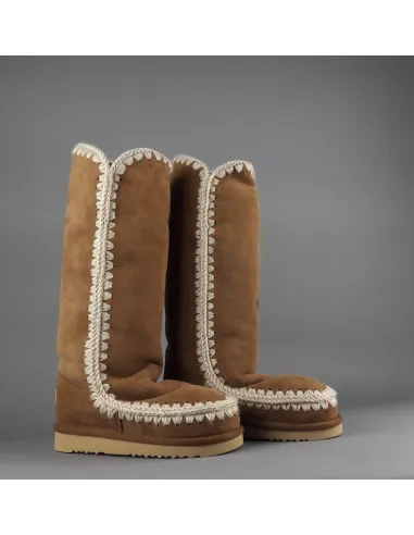 Mou /// Eskimo 40 Donna Montone Double-Face Marrone Chiaro Prezzo 329,00