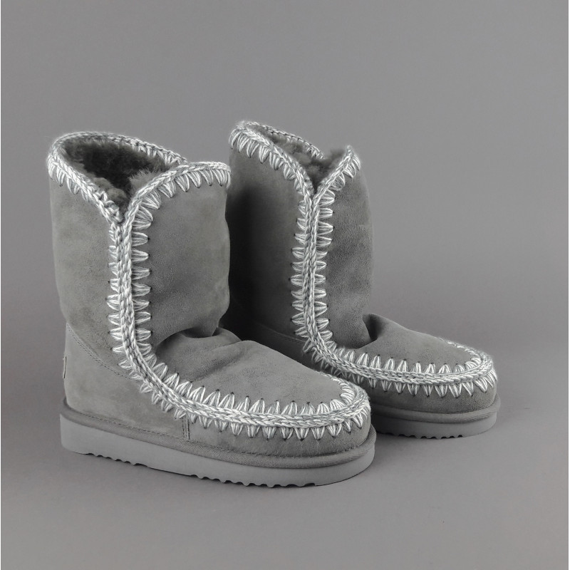 Mou /// Eskimo 24 Donna Montone Double-Face Grigio Prezzo 229,00