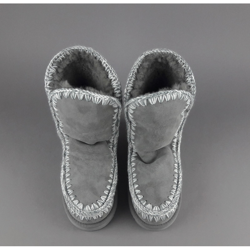 Mou /// Eskimo 24 Donna Montone Double-Face Grigio Prezzo 229,00