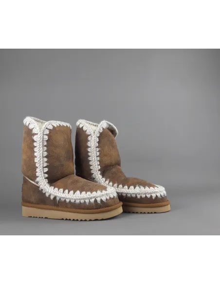 Mou /// Eskimo 24 Donna Montone Double-Face Marrone Prezzo 269,00