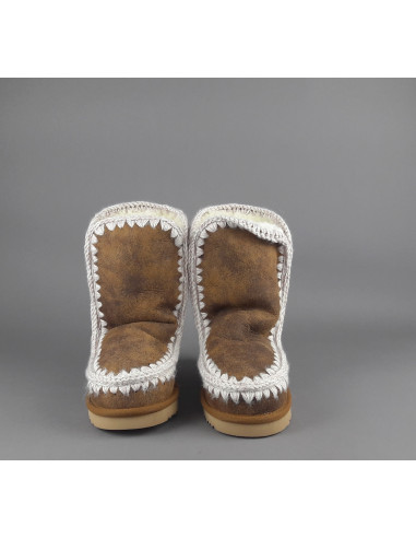 Mou /// Eskimo 24 Donna Montone Double-Face Marrone Prezzo 269,00