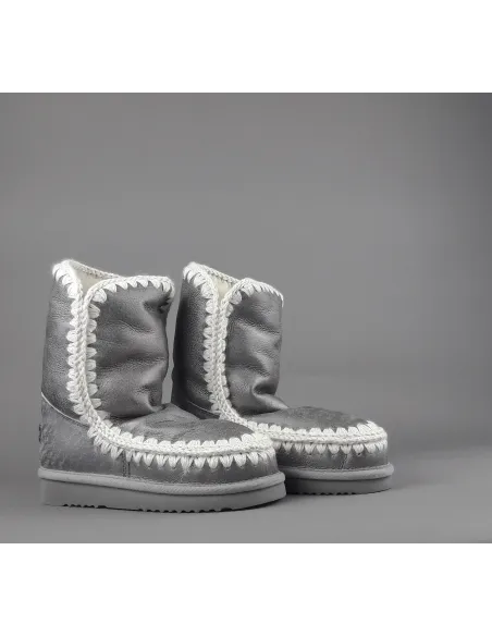 Mou /// Sa Eskimo 24 Donna Montone Double-Face Metal Vintage Grigio Prezzo 269,00