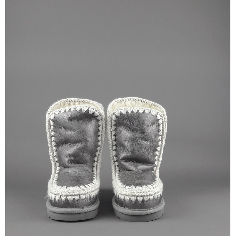 Mou /// Sa Eskimo 24 Donna Montone Double-Face Metal Vintage Grigio Prezzo 269,00